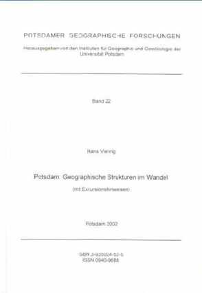 Potsdam: Geographische Strukturen im Wandel von Viehrig,  Hans