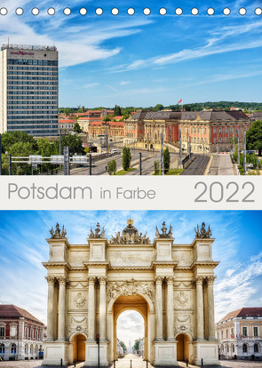 Potsdam in Farbe (Tischkalender 2022 DIN A5 hoch) von Niemann,  Maro