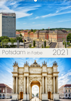 Potsdam in Farbe (Wandkalender 2021 DIN A2 hoch) von Niemann,  Maro