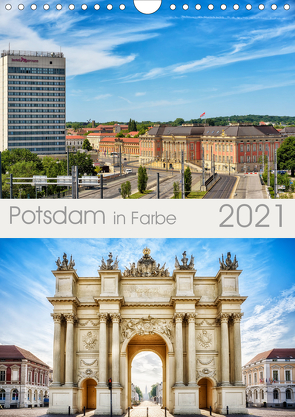 Potsdam in Farbe (Wandkalender 2021 DIN A4 hoch) von Niemann,  Maro