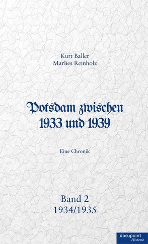 Potsdam zwischen 1933 und 1939 von Baller,  Kurt