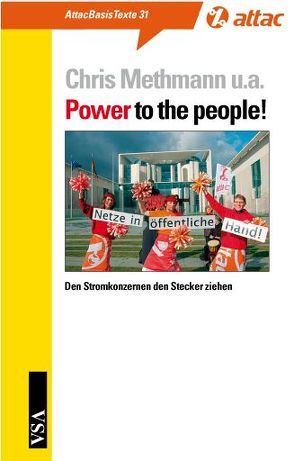 Power to the People! von Methmann,  Chris, Sander,  Hendrik, Sundermann,  Jutta