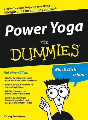 Power Yoga für Dummies von Gehring,  Harriet, Swenson,  Doug