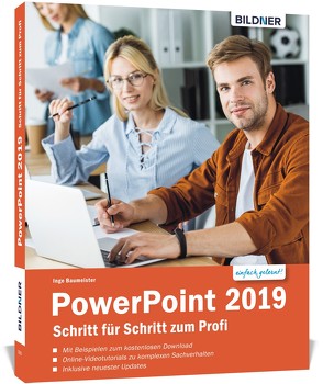 PowerPoint 2019 – Grundlagen und Aufbauwissen von Baumeister,  Inge