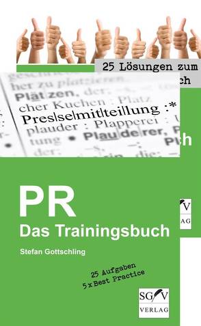 PR – Das Trainingsbuch von Gottschling,  Stefan