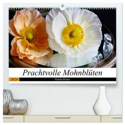 Prachtvolle Mohnblüten (hochwertiger Premium Wandkalender 2024 DIN A2 quer), Kunstdruck in Hochglanz von Kruse,  Gisela