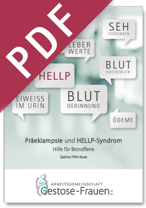 Präeklampsie und HELLP-Syndrom von Föhl-Kuse,  Sabine