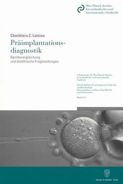 Präimplantationsdiagnostik. von Latsiou,  Charikleia Z.