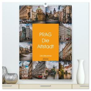 Prag – Die Altstadt (hochwertiger Premium Wandkalender 2024 DIN A2 hoch), Kunstdruck in Hochglanz von Meutzner,  Dirk