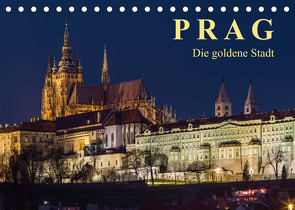 Prag – die goldene Stadt (Tischkalender 2022 DIN A5 quer) von Caccia,  Enrico