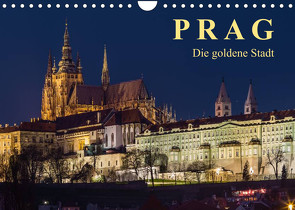 Prag – die goldene Stadt (Wandkalender 2022 DIN A4 quer) von Caccia,  Enrico