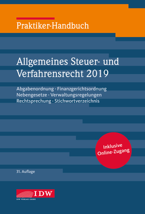 Praktiker-Handbuch Allgemeines Steuer-und Verfahrensrecht 2019 von Kirch,  Gregor, Schiefer,  Roland, Witt,  Christine