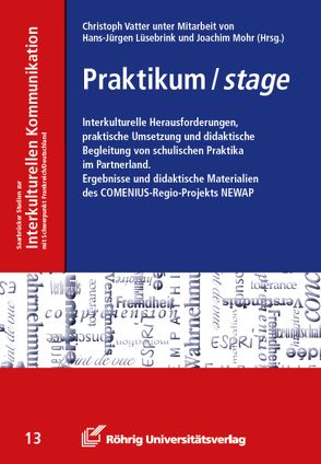 Praktikum / stage von Lüsebrink,  Hans-Jürgen, Mohr,  Joachim, Vatter,  Christoph