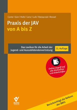 Praxis der JAV von A bis Z von Gimpel,  Daniel, Guen,  Isaf, Holtz,  Stefanie, Lenz,  Dieter, Luik,  Isabel, Ratayczak,  Jürgen, Ressel,  Thomas