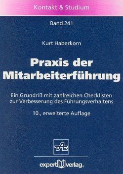 Praxis der Mitarbeitarbeiterführung von Haberkorn,  Kurt