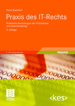 Praxis des IT-Rechts von Fedtke,  Stephen, Speichert,  Horst