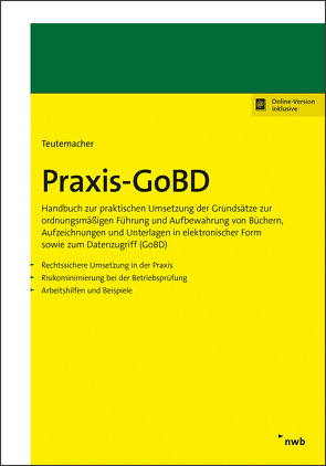 Praxis-GoBD von Teutemacher,  Tobias