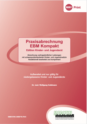 Praxisabrechnung EBM Kompakt von Dr. med. Goldmann,  Wolfgang