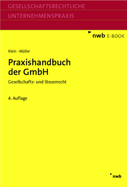 Praxishandbuch der GmbH von Klein,  Hartmut, Mueller,  Thomas