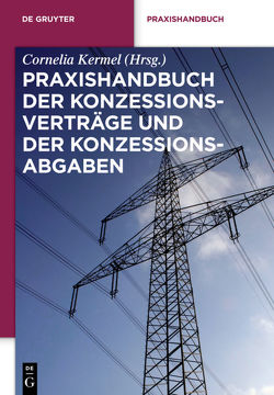 Praxishandbuch der Konzessionsverträge und der Konzessionsabgaben von Kermel,  Cornelia