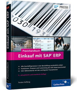 Praxishandbuch Einkauf mit SAP ERP von Hellberg,  Torsten