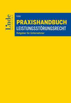 Praxishandbuch Leistungsstörungsrecht von Koller,  Carsten