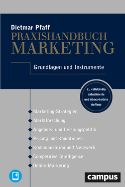 Praxishandbuch Marketing von Pfaff,  Dietmar