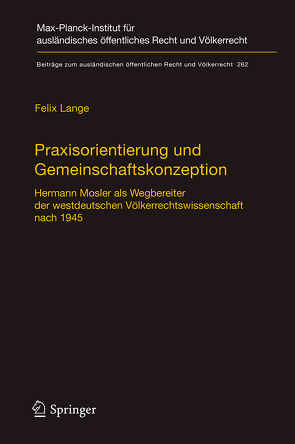 Praxisorientierung und Gemeinschaftskonzeption von Lange,  Felix