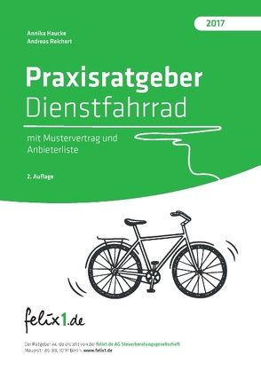 Praxisratgeber Dienstfahrrad von Haucke,  Annika, Reichert,  Andreas