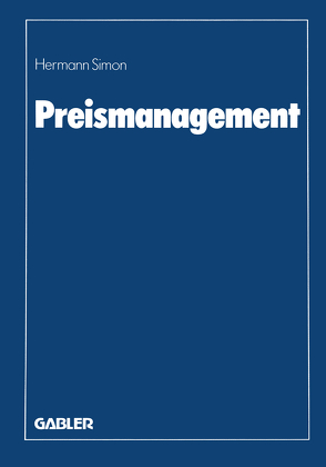 Preismanagement von Simon,  Hermann