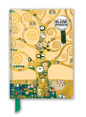 Premium Notizbuch Blank DIN A5: Gustav Klimt, Lebensbaum