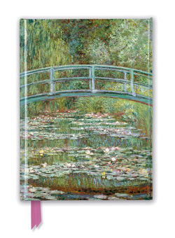 Premium Notizbuch DIN A5: Claude Monet, Die japanische Brücke