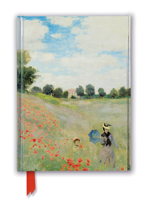 Premium Notizbuch DIN A5: Claude Monet, Mohnfeld bei Argenteuil