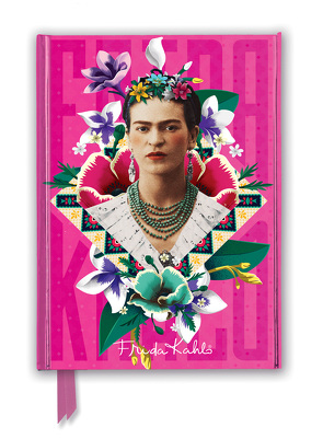 Premium Notizbuch DIN A5: Frida Kahlo, Pink