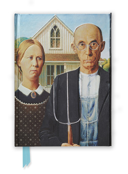 Premium Notizbuch DIN A5: Grant Wood, American Gothic