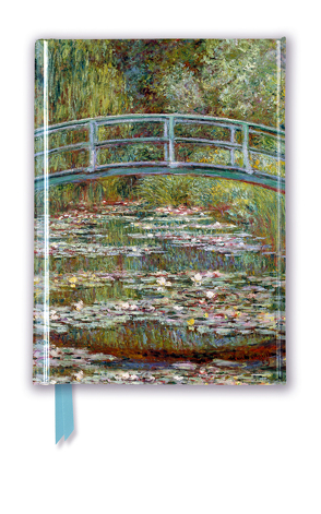 Premium Notizbuch DIN A6: Claude Monet, Die japanische Brücke