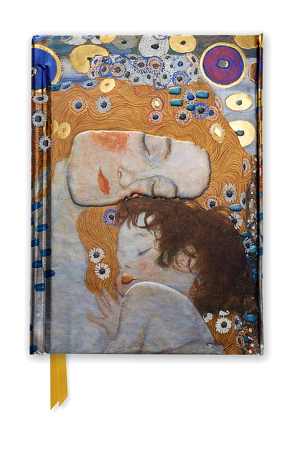 Premium Notizbuch DIN A6: Gustav Klimt, Die drei Lebensalter einer Frau