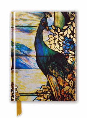 Premium Notizbuch DIN A6: Louis Comfort Tiffany, Stehender Pfau