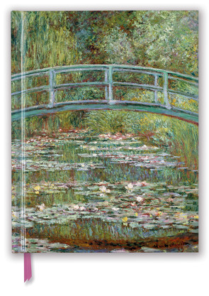 Premium Skizzenbuch: Claude Monet, Die japanische Brücke