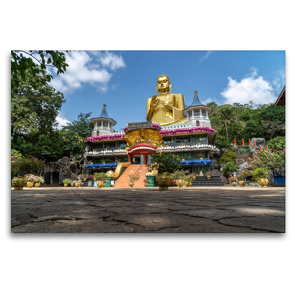 Premium Textil-Leinwand 120 x 80 cm Quer-Format āyubōvan – Sri Lanka | Wandbild, HD-Bild auf Keilrahmen, Fertigbild auf hochwertigem Vlies, Leinwanddruck von Peter Hennrich