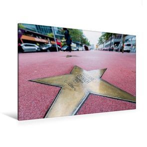 Premium Textil-Leinwand 120 x 80 cm Quer-Format Boulevard der Stars | Wandbild, HD-Bild auf Keilrahmen, Fertigbild auf hochwertigem Vlies, Leinwanddruck von Ingo Gerlach von Gerlach,  Ingo