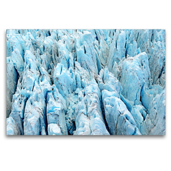 Premium Textil-Leinwand 120 x 80 cm Quer-Format Franz Josef Glacier | Wandbild, HD-Bild auf Keilrahmen, Fertigbild auf hochwertigem Vlies, Leinwanddruck von Nina Schwarze