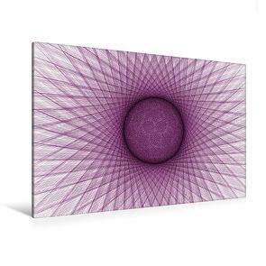 Premium Textil-Leinwand 120 x 80 cm Quer-Format Geometrische Zeichnungen | Wandbild, HD-Bild auf Keilrahmen, Fertigbild auf hochwertigem Vlies, Leinwanddruck von Gabi Siebenhühner