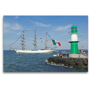 Premium Textil-Leinwand 120 x 80 cm Quer-Format Hanse-Sail | Wandbild, HD-Bild auf Keilrahmen, Fertigbild auf hochwertigem Vlies, Leinwanddruck von N N