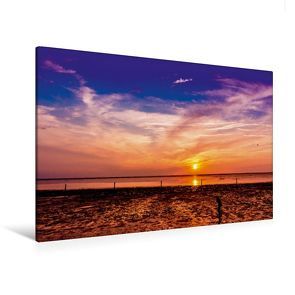 Premium Textil-Leinwand 120 x 80 cm Quer-Format Im Norden – An der Nordsee in Deutschland | Wandbild, HD-Bild auf Keilrahmen, Fertigbild auf hochwertigem Vlies, Leinwanddruck von Roland Störmer von Störmer,  Roland