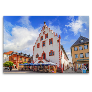 Premium Textil-Leinwand 120 x 80 cm Quer-Format Karlstadt Impressionen | Wandbild, HD-Bild auf Keilrahmen, Fertigbild auf hochwertigem Vlies, Leinwanddruck von Dirk Meutzner