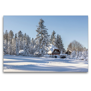 Premium Textil-Leinwand 120 x 80 cm Quer-Format Kienberg | Wandbild, HD-Bild auf Keilrahmen, Fertigbild auf hochwertigem Vlies, Leinwanddruck von H. Butschkus