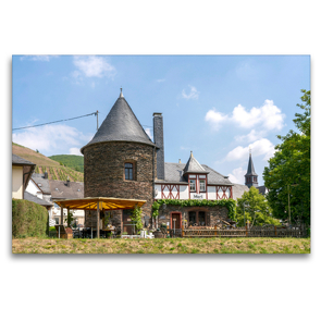 Premium Textil-Leinwand 120 x 80 cm Quer-Format Kloster Stuben und Bremmhland Stuben Conven | Wandbild, HD-Bild auf Keilrahmen, Fertigbild auf hochwertigem Vlies, Leinwanddruck von Peter Schickert