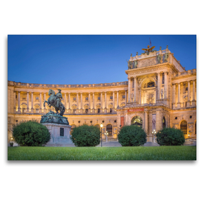 Premium Textil-Leinwand 120 x 80 cm Quer-Format Neue Burg | Wandbild, HD-Bild auf Keilrahmen, Fertigbild auf hochwertigem Vlies, Leinwanddruck von Karl Heindl