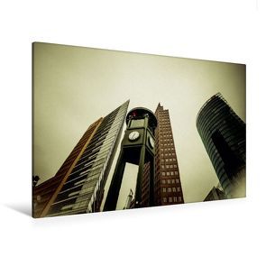 Premium Textil-Leinwand 120 x 80 cm Quer-Format Potsdamer Platz | Wandbild, HD-Bild auf Keilrahmen, Fertigbild auf hochwertigem Vlies, Leinwanddruck von Ingo Gerlach von Gerlach,  Ingo